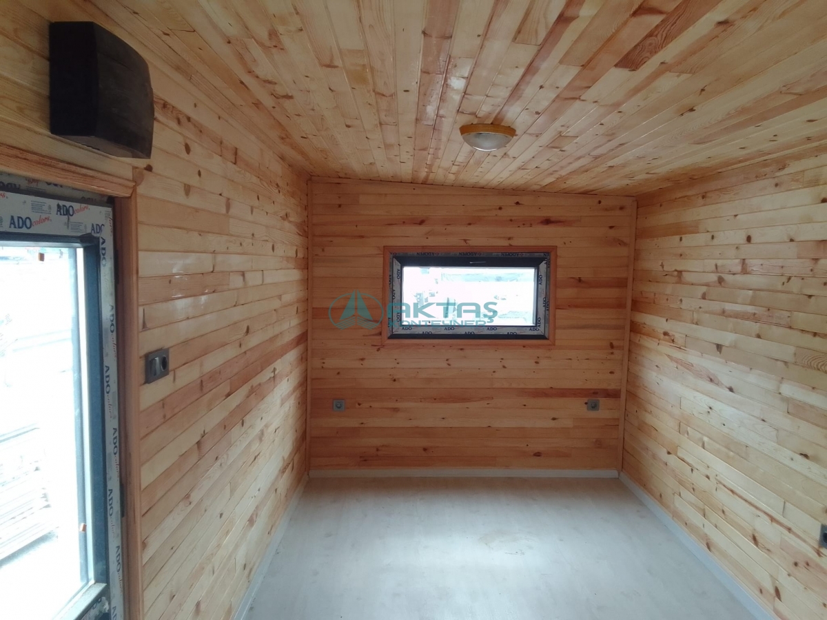 Konteyner Ev Dış Kenet Çatılı