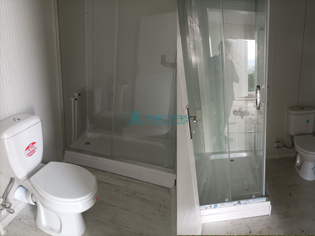 Konteyner Ev Dış Kenet Çatılı