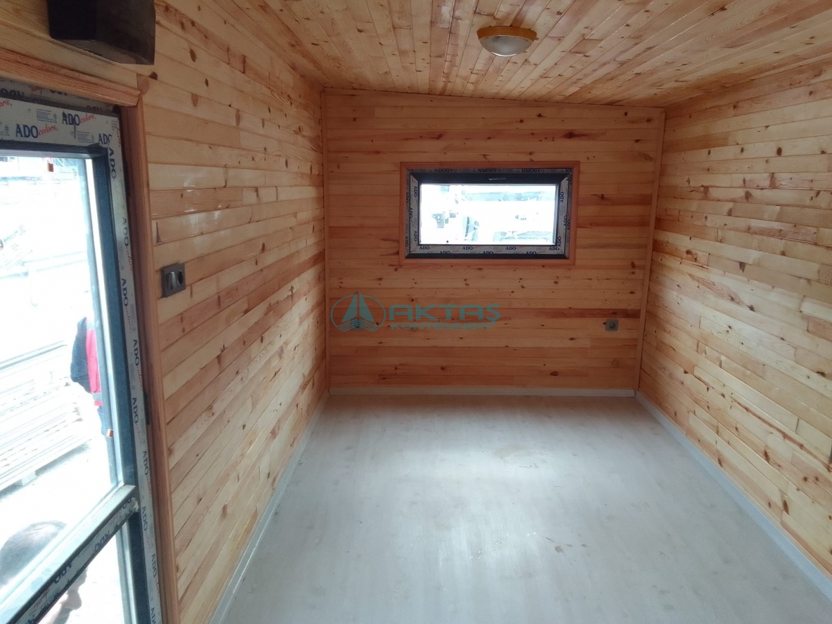 Konteyner Ev Dış Kenet Çatılı